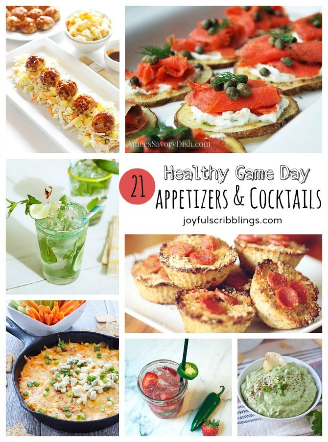 Healthy Super Bowl Appetizer Recipes
 21 Healthy Game Day Appetizers & Cocktails JOYFUL