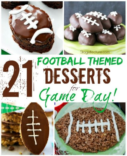 Healthy Super Bowl Desserts
 21 of Our Favorite Football Themed Desserts