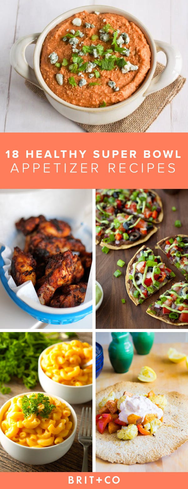 Healthy Super Bowl Recipes
 18 Waistline Friendly Super Bowl Snacks