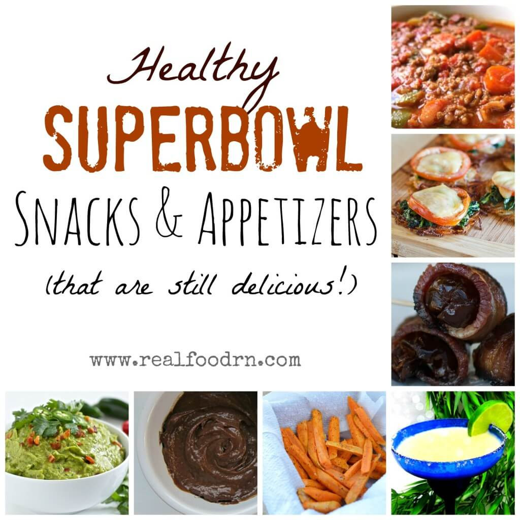 Healthy Superbowl Appetizers
 Healthy Superbowl Snacks and Appetizers that are still