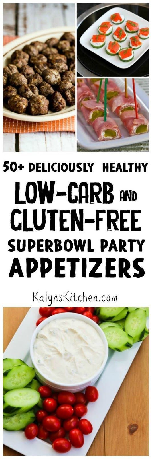 Healthy Superbowl Snacks
 50 Low Carb and Gluten Free Super Bowl Appetizer Recipes