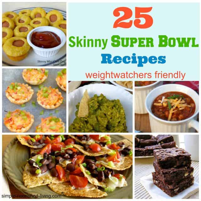 Healthy Superbowl Snacks
 25 Easy Healthy SuperBowl Recipes