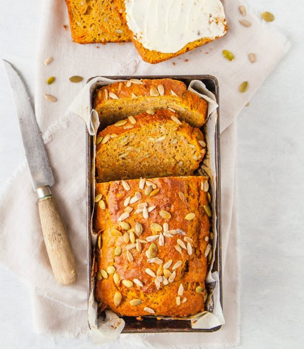 Healthy Sweet Potato Bread
 Nut Dairy and Sugar Free Wholemeal Sweet Potato Bread