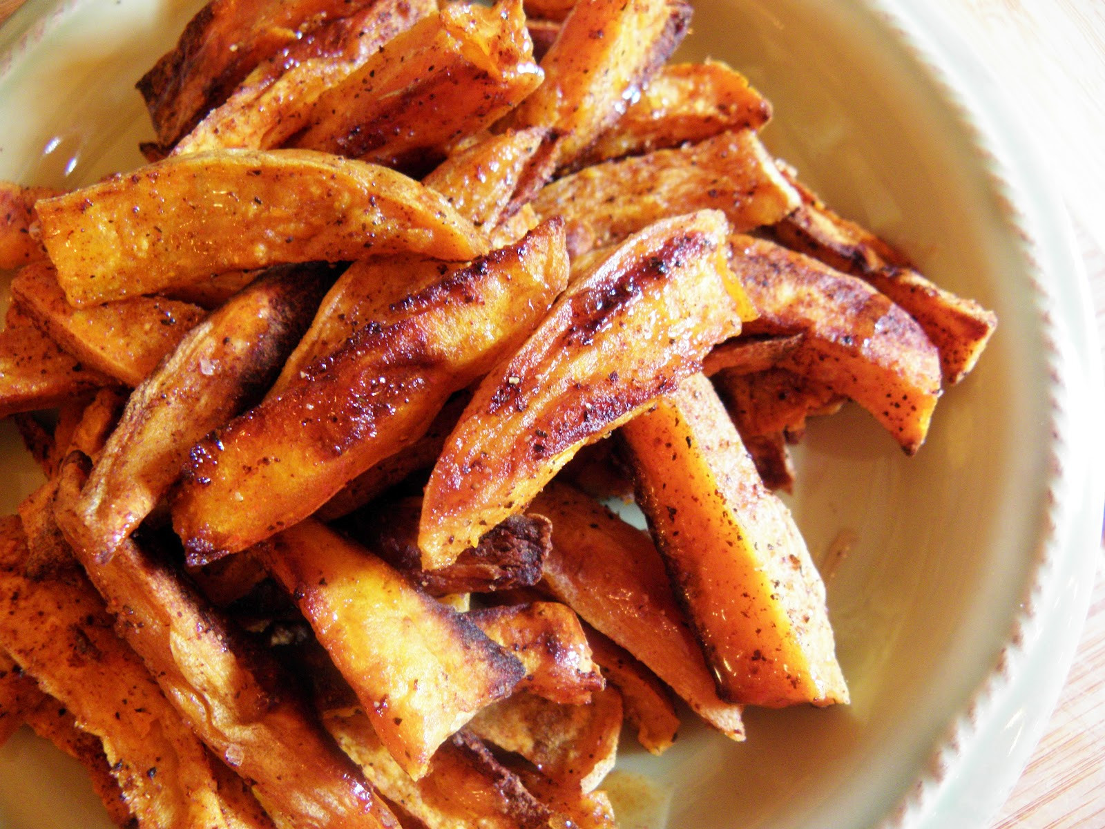 Healthy Sweet Potato Fries
 Healthy Spiced Sweet Potato Fries Inspired by Family