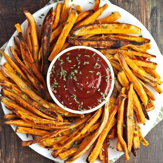 Healthy Sweet Potato Fries
 Healthy Baked Sweet Potato Fries 2teaspoons