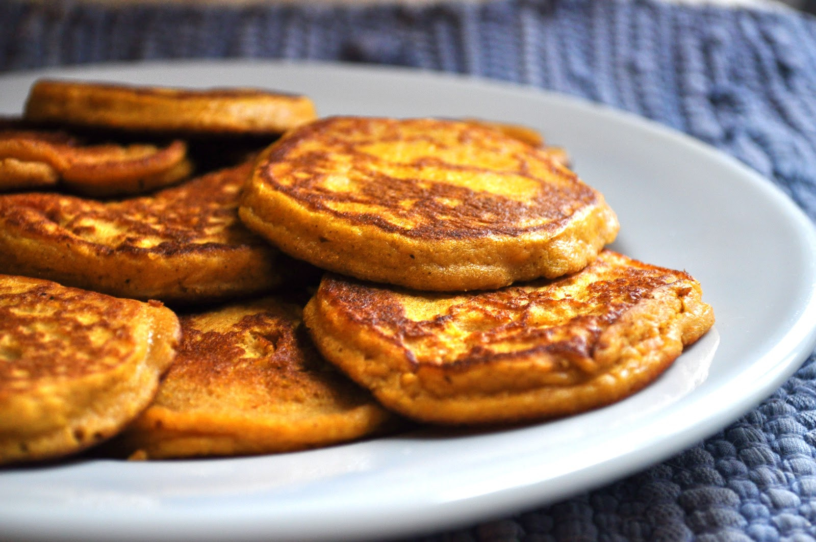 Healthy Sweet Potato Pancakes
 Dreaming in Butterscotch Sweet Potato Pancakes