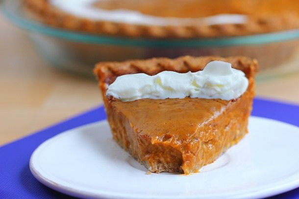 Healthy Sweet Potato Pie
 Healthy Sweet Potato Pie with homemade pie crust