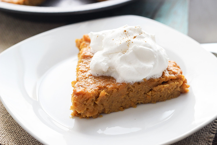 Healthy Sweet Potato Pie
 Crustless Sweet Potato Pie Skinny Mom