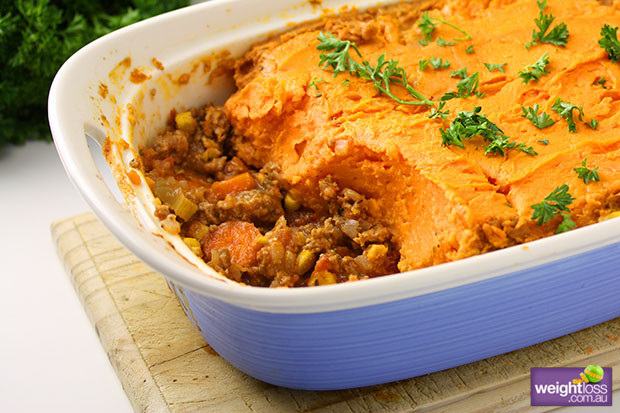 Healthy Sweet Potato Shepherd'S Pie
 Sweet Potato Shepherds Pie