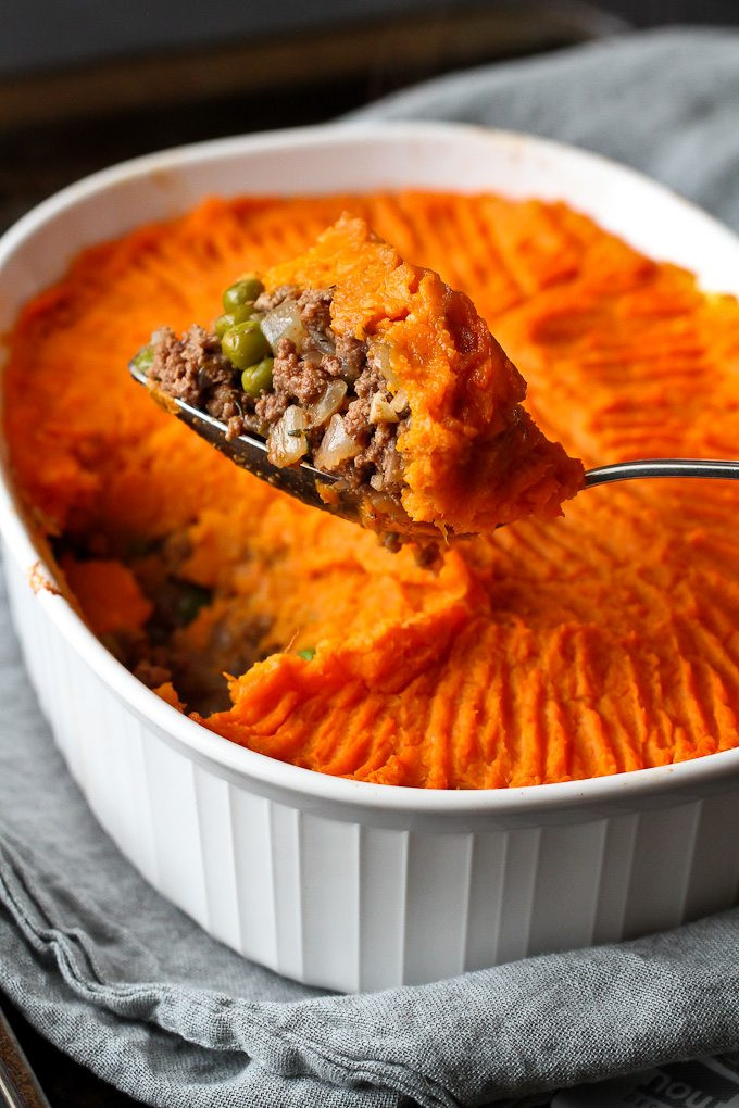 Healthy Sweet Potato Shepherd'S Pie
 Sweet Potato Bison Shepherd s Pie Recipe Cookin Canuck