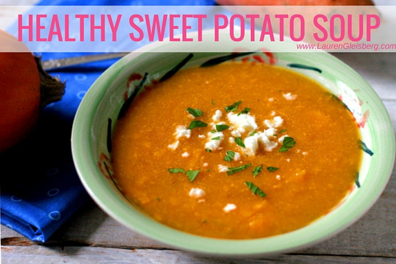 Healthy Sweet Potato Soup Recipe
 HEALTHY SWEET POTATO AND SQUASH SOUP RECIPE Lauren Gleisberg