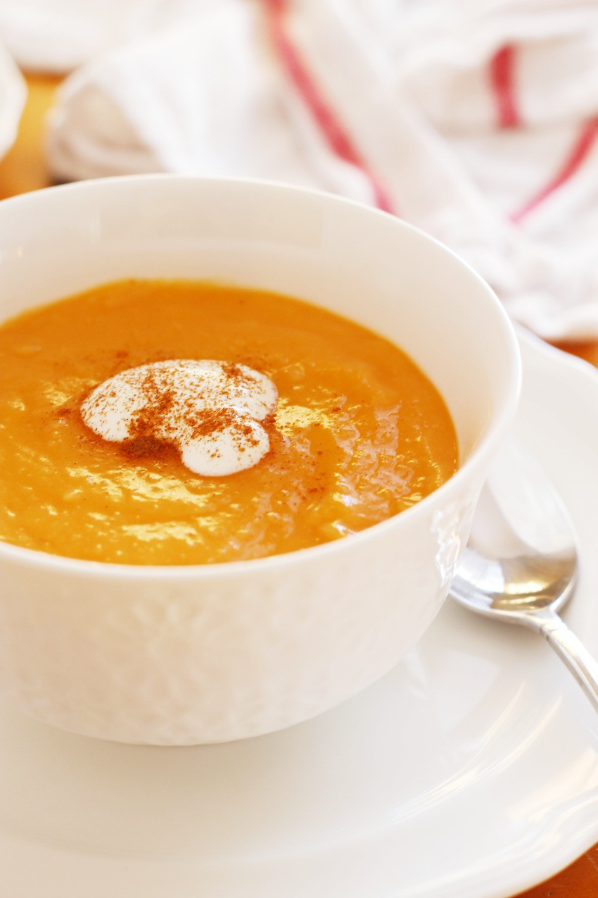 Healthy Sweet Potato Soup Recipe
 Simple & Healthy Sweet Potato Ginger Soup More Sweet
