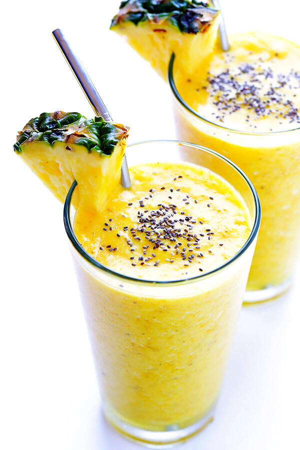 Healthy Sweet Smoothies
 Feel Good Pineapple Smoothie