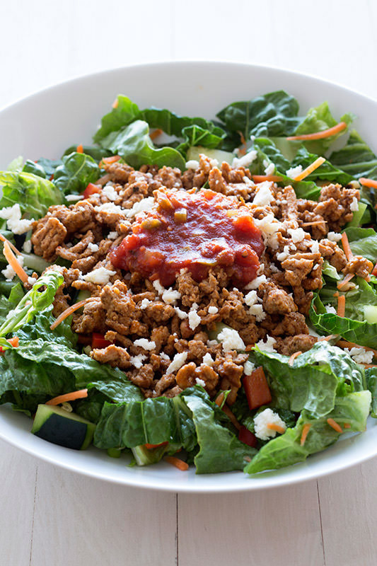 Healthy Taco Salad With Ground Turkey
 Healthy Turkey Taco Salad