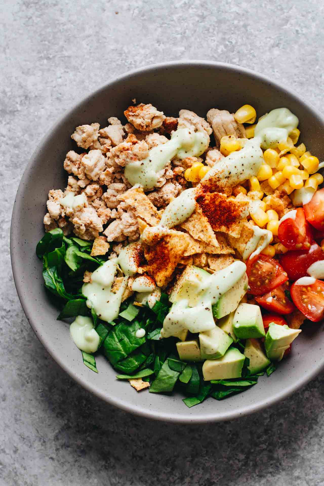 Healthy Taco Salad With Ground Turkey
 Easy Healthy Taco Salad w Ground Turkey Jar Lemons