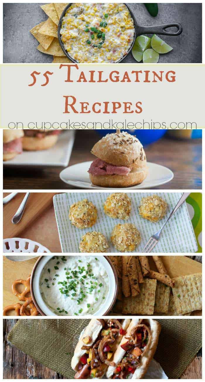 Healthy Tailgate Snacks
 55 Tailgating Recipes Cupcakes & Kale Chips