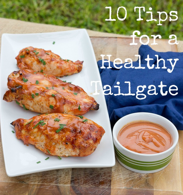 Healthy Tailgate Snacks
 10 Tips for a Healthy Tailgate RECIPES