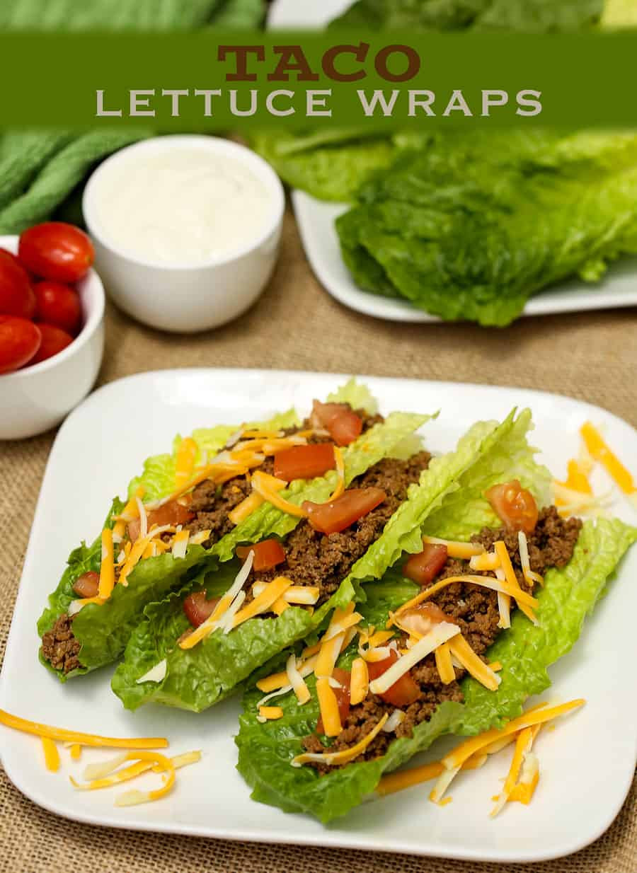 Healthy Tasty Dinner Recipes
 Taco Lettuce Wraps