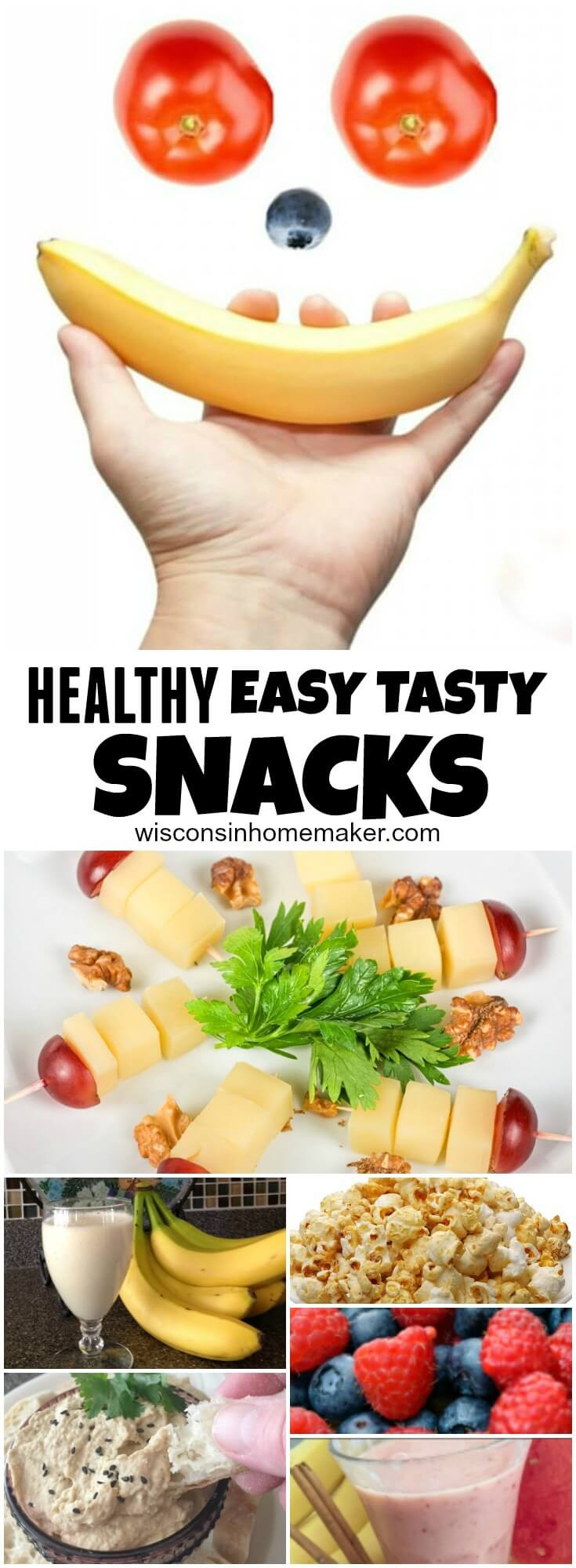 Healthy Tasty Snacks
 Healthy but Easy Tasty Snacks Recipes