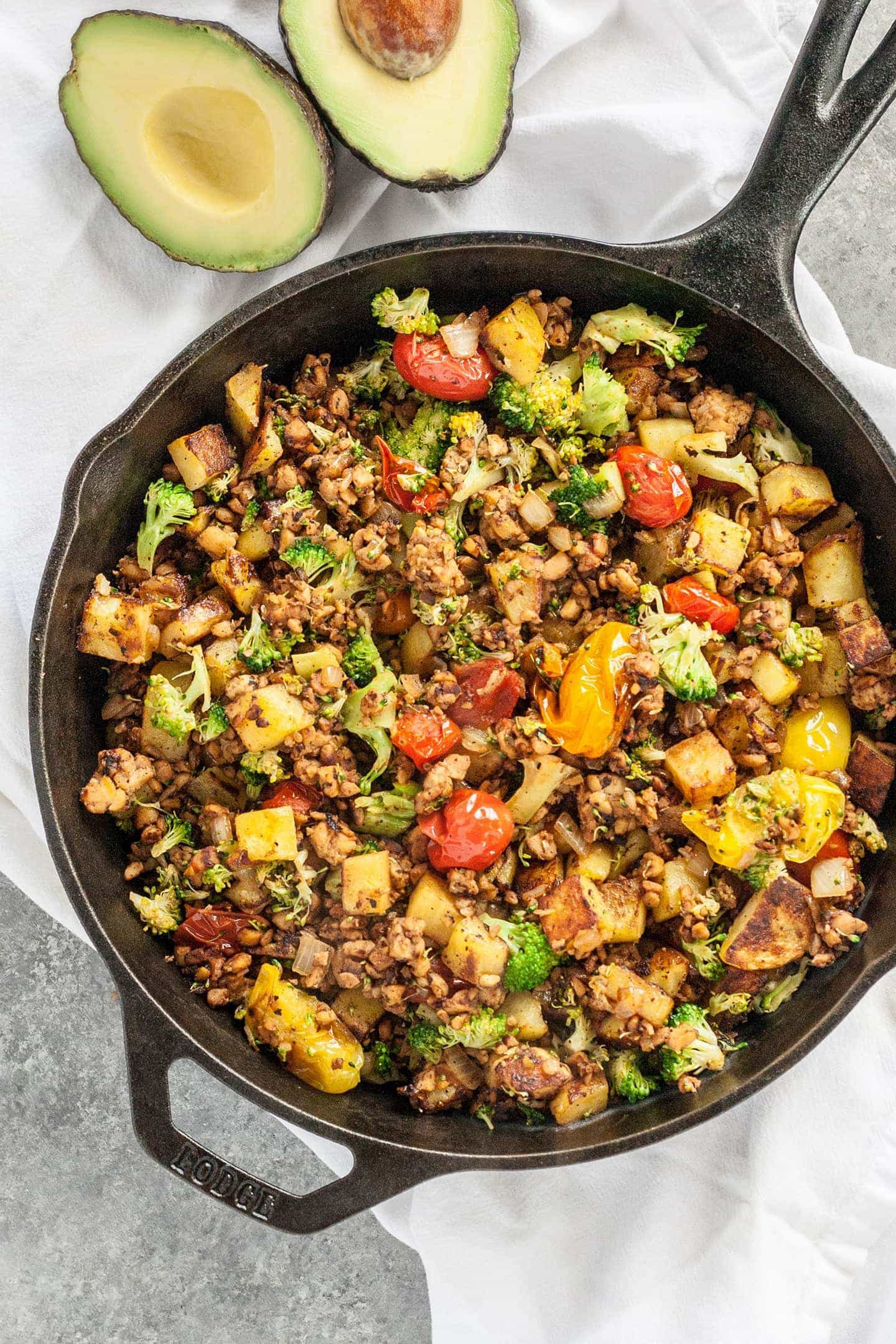 Healthy Tempeh Recipes
 Savory Tempeh Breakfast Hash Recipe