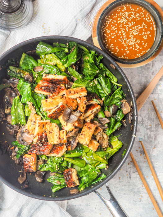 Healthy Tempeh Recipes
 Tempeh Stir Fry with Mushrooms and Broccoli GF Vegan