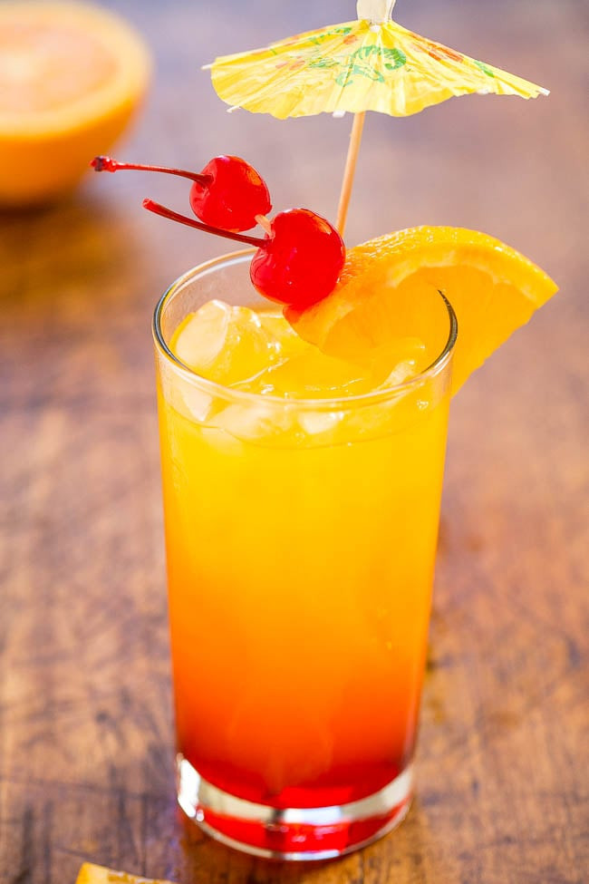 Healthy Tequila Drinks
 Tequila Sunrise Fun Tequila Cocktails