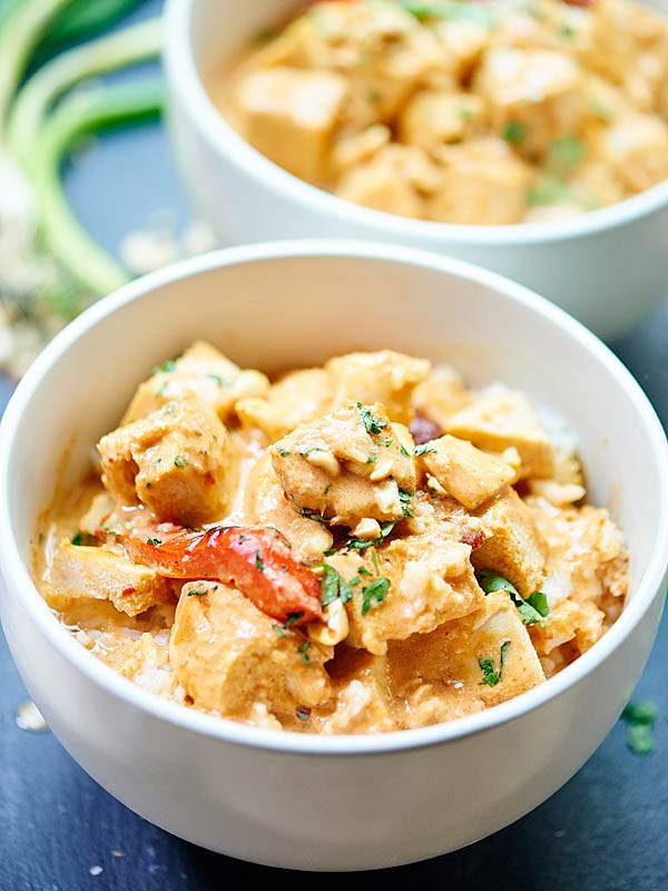 Healthy Thai Chicken Recipes
 Crockpot Thai Chicken Curry Creamy Coconut Chicken
