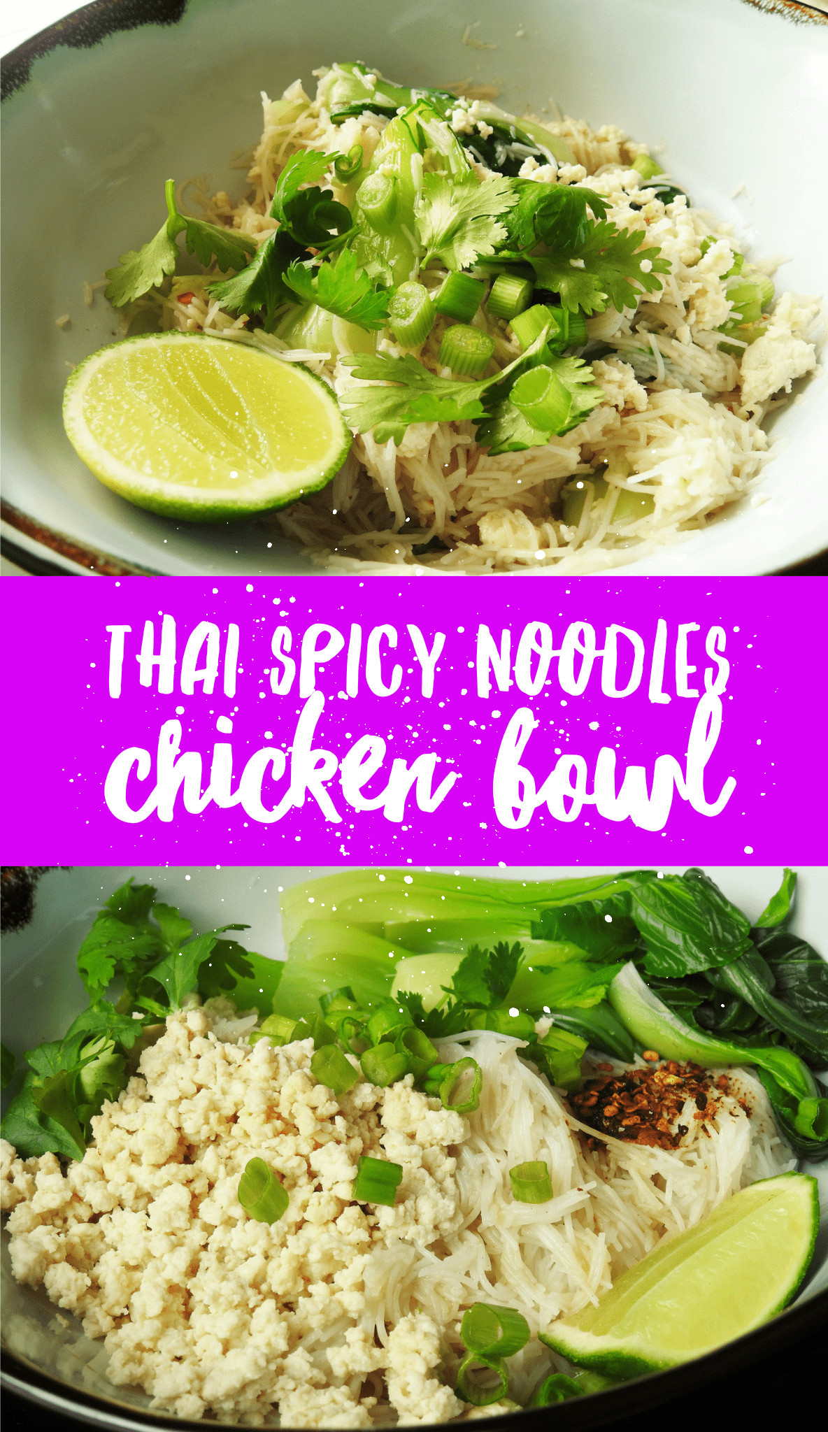 Healthy Thai Food Recipes
 Thai Spicy Noodles Chicken Bowl Healthy Thai Recipes