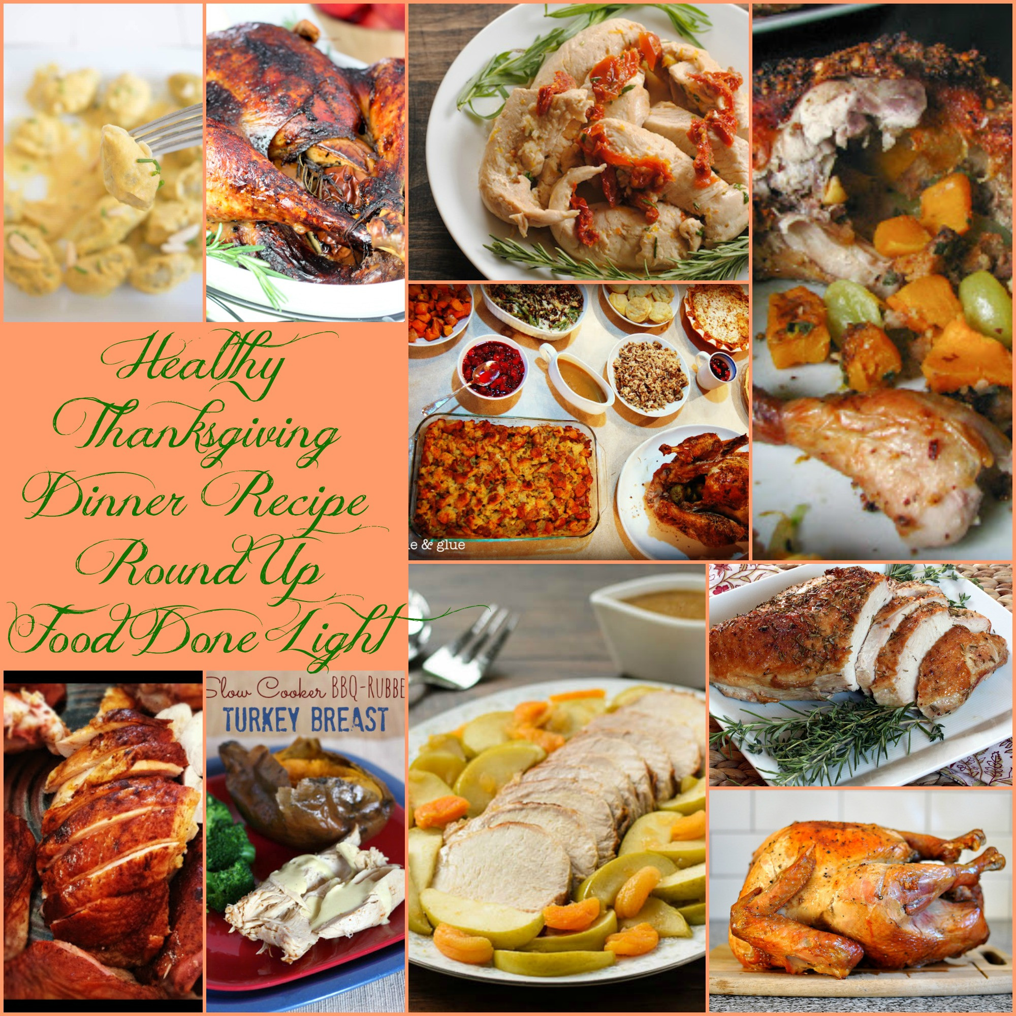 Healthy Thanksgiving Dinner
 Healthy Thanksgiving Turkey Recipe Round Up