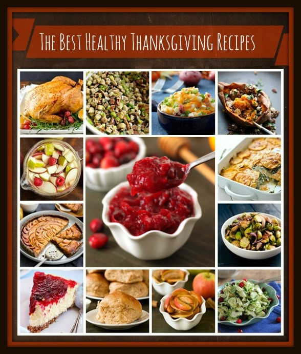Healthy Thanksgiving Dinner
 The Best Healthy Thanksgiving Recipes Texanerin Baking