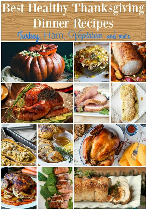 Healthy Thanksgiving Dinner
 Pinterest • The world’s catalog of ideas
