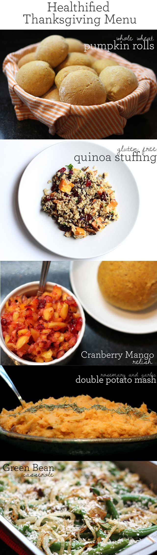 Healthy Thanksgiving Menu
 Healthy Thanksgiving Recipe Ideas