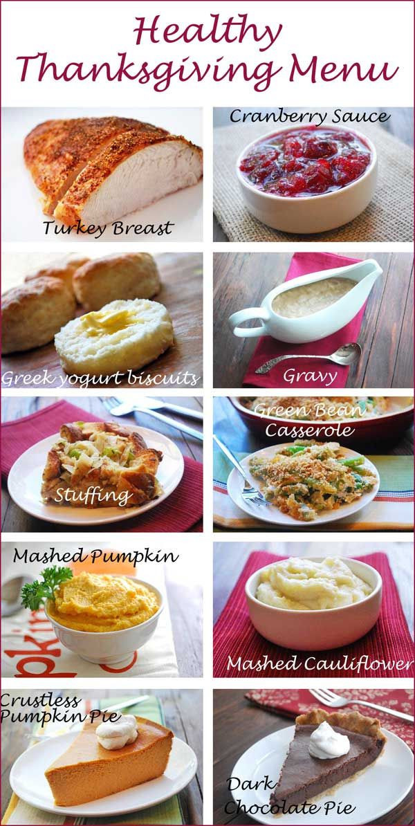 Healthy Thanksgiving Menu
 1000 images about Healthy Thanksgiving Recipes on