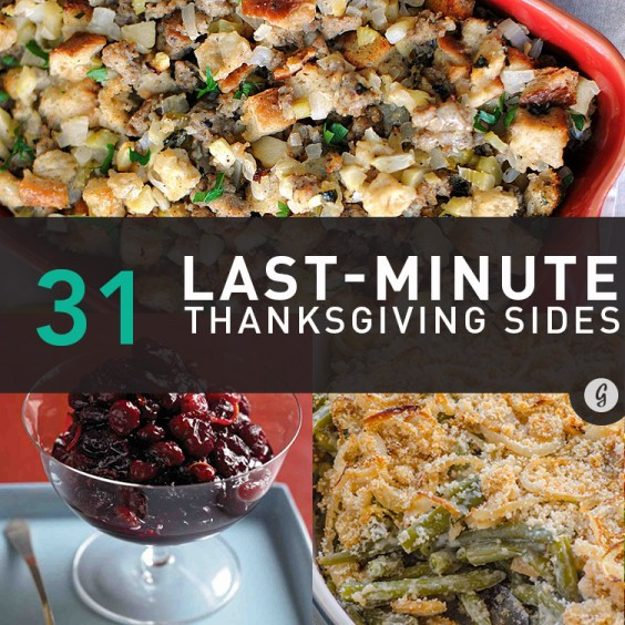 Healthy Thanksgiving Side Dish Recipes
 31 Healthy Last Minute Thanksgiving Side Dish Recipes