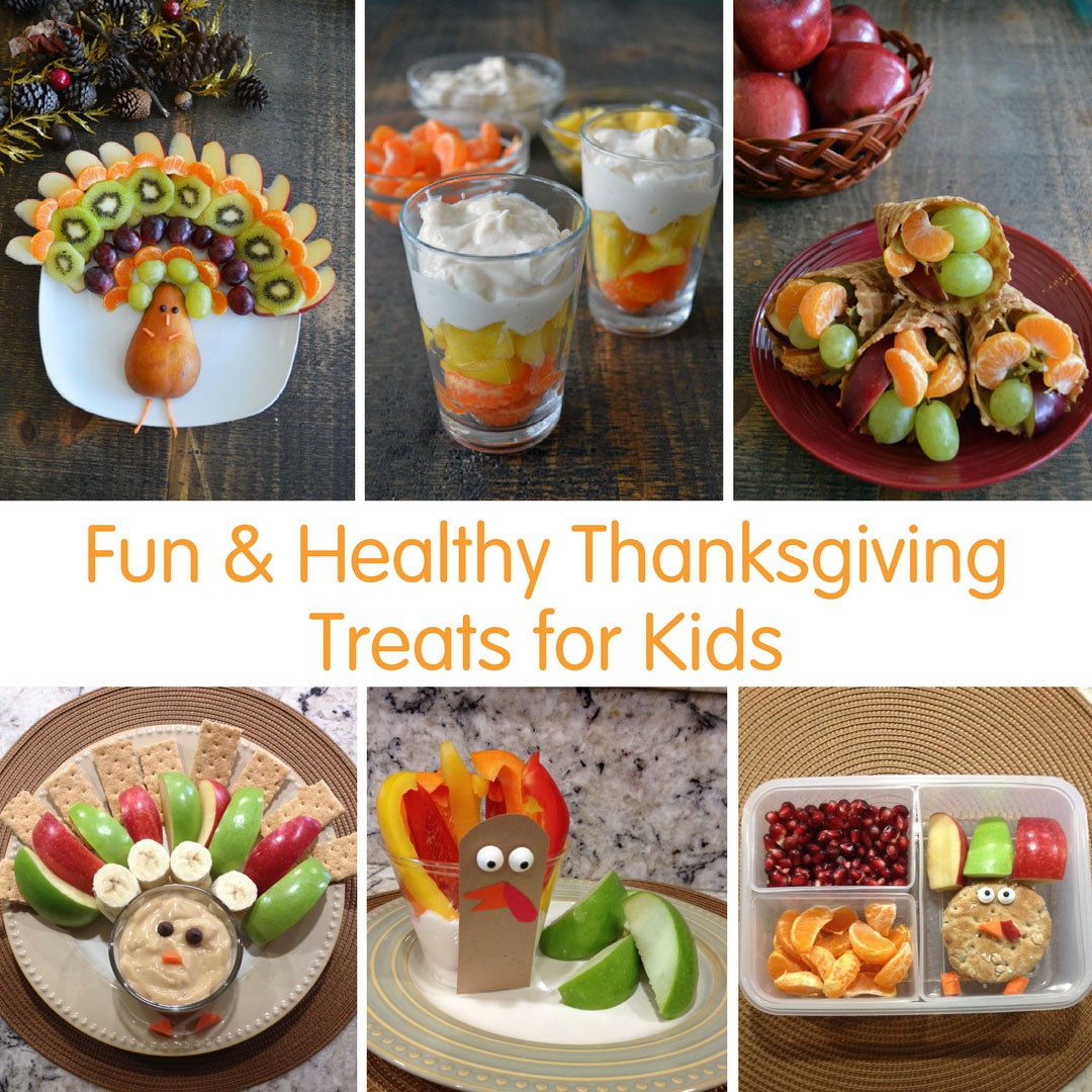 Healthy Thanksgiving Treats
 Fun & Healthy Thanksgiving Treats for Kids square