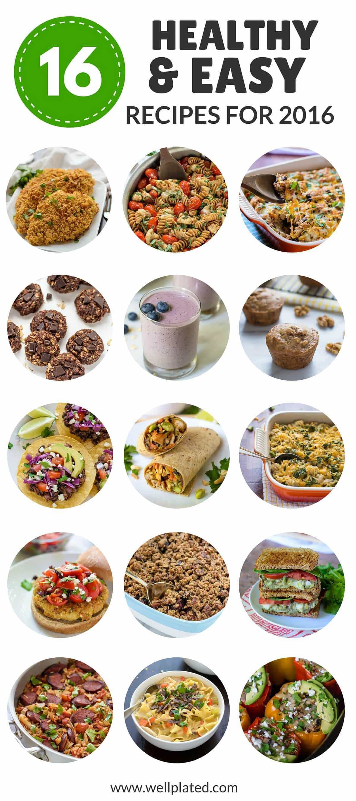Healthy Things To Eat For Dinner
 16 Easy Healthy Recipes to Try in 2016