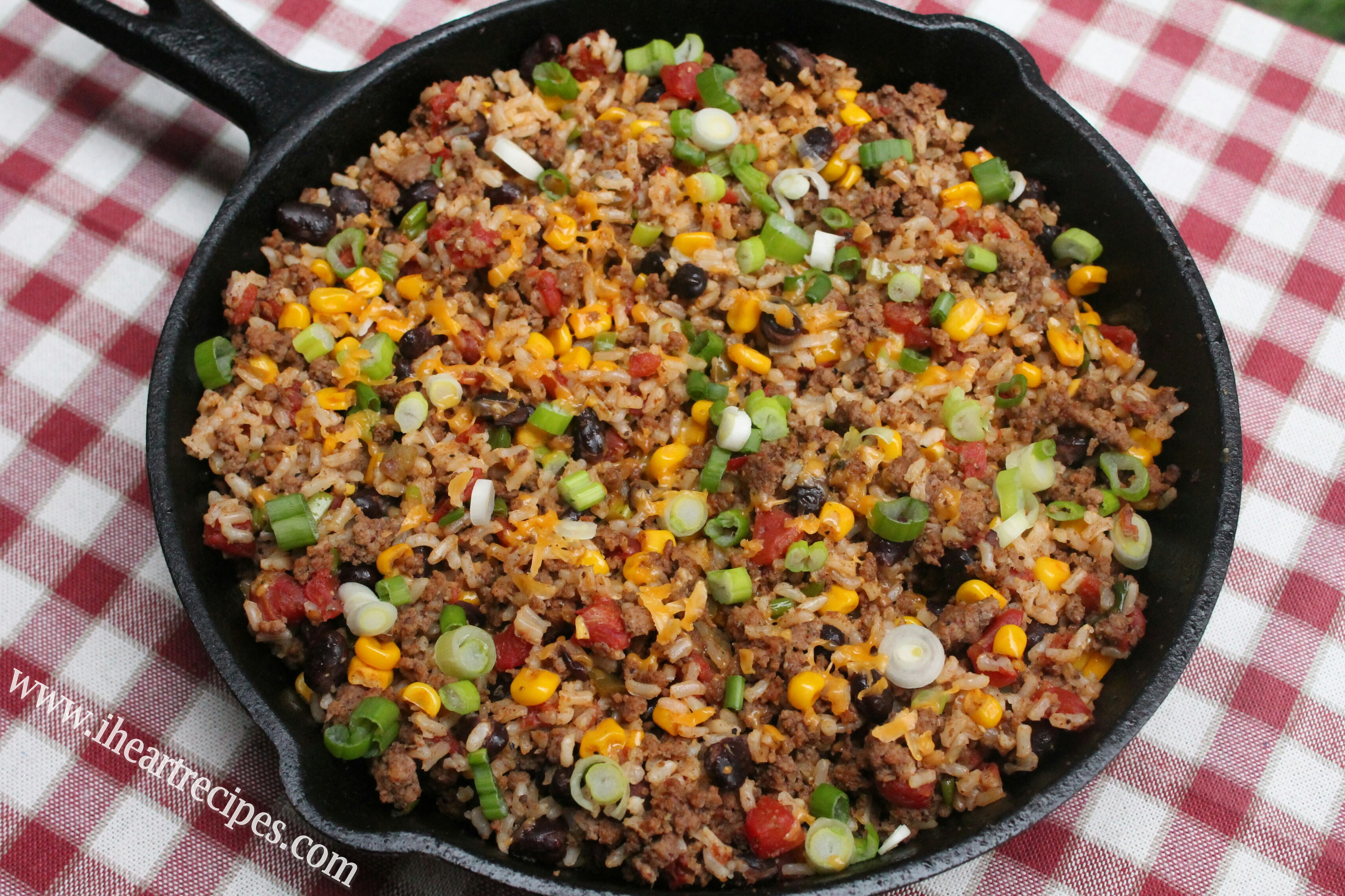 Healthy Things To Make With Ground Beef
 Tex Mex Ground Beef Skillet I Heart Recipes