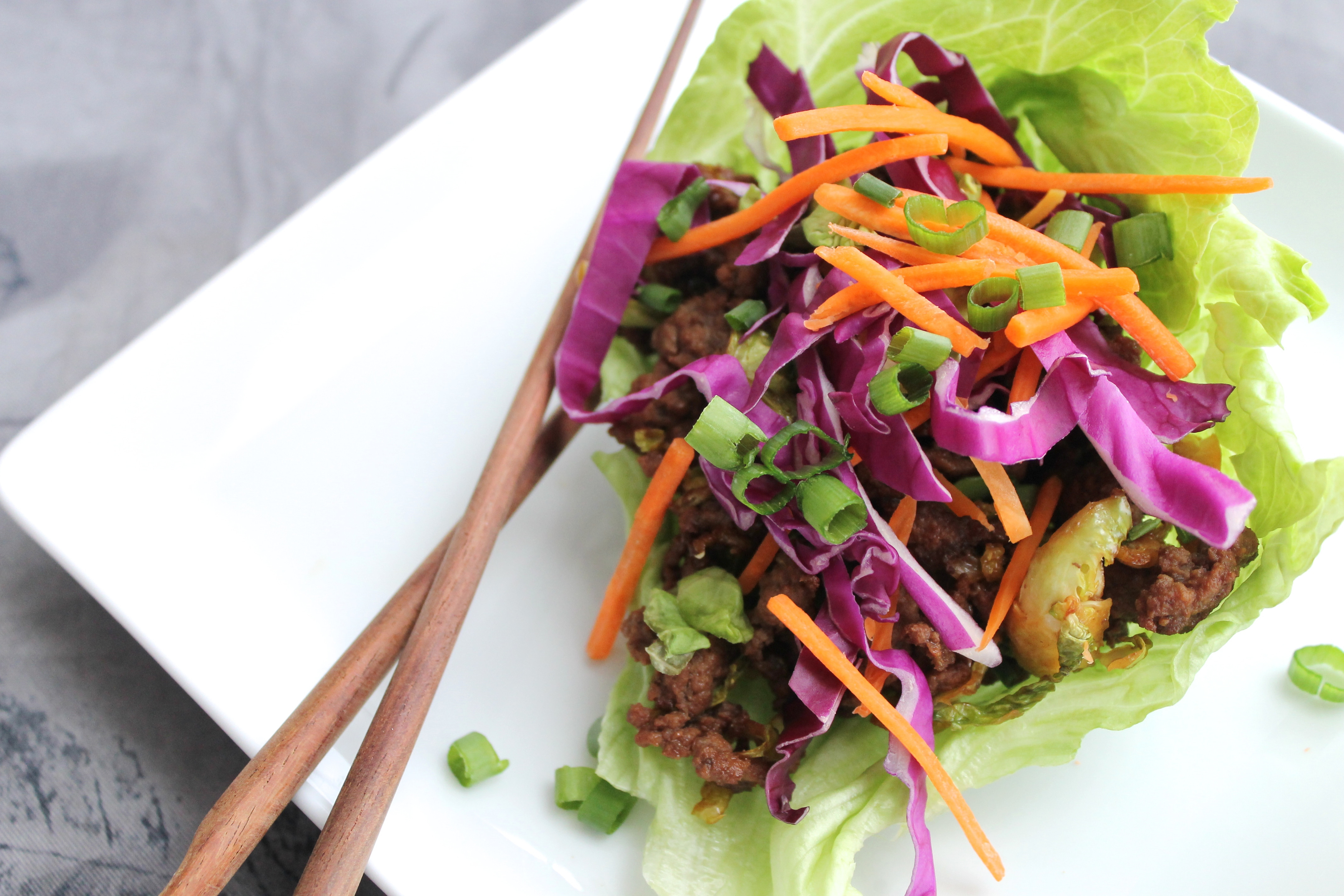 Healthy Things To Make With Ground Beef
 Asian Ground Beef and Veggie Lettuce Wraps Recipe Paleo Plan