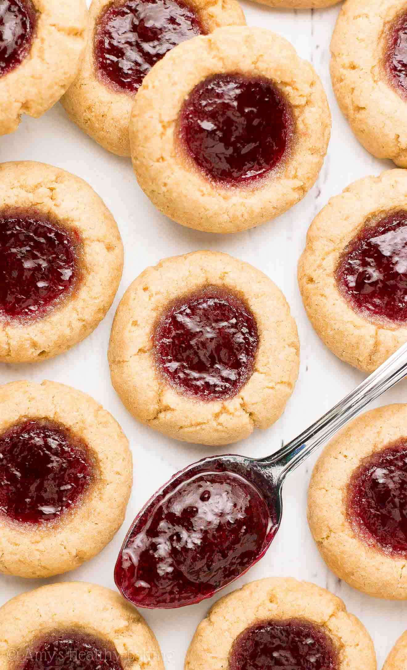Healthy Thumbprint Cookies
 Healthy Thumbprint Cookies With a Step By Step Recipe