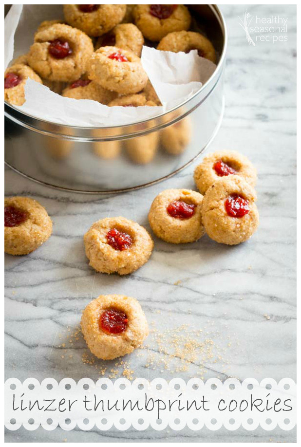 Healthy Thumbprint Cookies
 linzer thumbprint cookies Healthy Seasonal Recipes