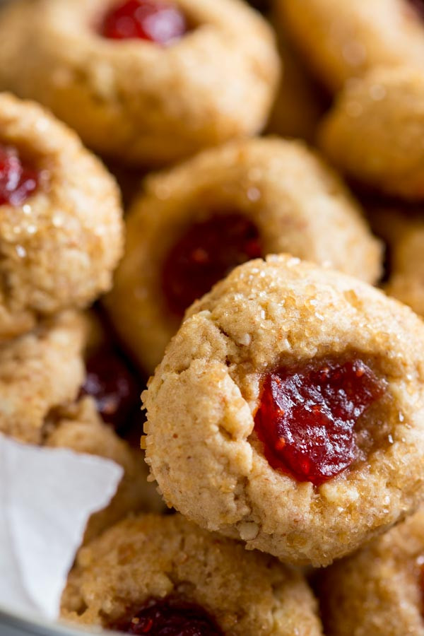 Healthy Thumbprint Cookies
 linzer thumbprint cookies Healthy Seasonal Recipes