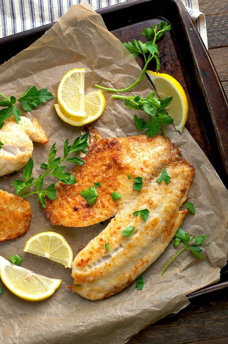 Healthy Tilapia Fish Recipes
 5 Ingre nt Garlic Parmesan Tilapia The Seasoned Mom