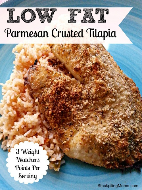 Healthy Tilapia Recipes For Weight Loss
 Low Fat Parmesan Crusted Tilapia