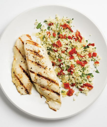 Healthy Tilapia Recipes For Weight Loss
 Garlicky Grilled Tilapia With Couscous