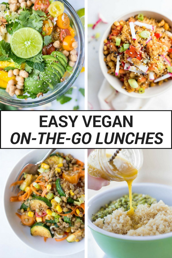 Healthy To Go Lunches
 Easy Vegan the Go Lunches Fooduzzi