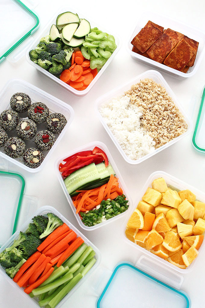 Healthy To Go Lunches
 Meal Prepping for Healthy Vegan Lunches on the Go I LOVE