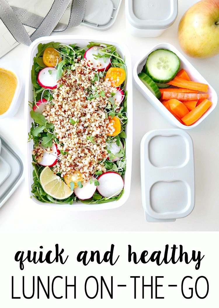 Healthy To Go Lunches
 Quick and Healthy Lunch the Go The Glowing Fridge