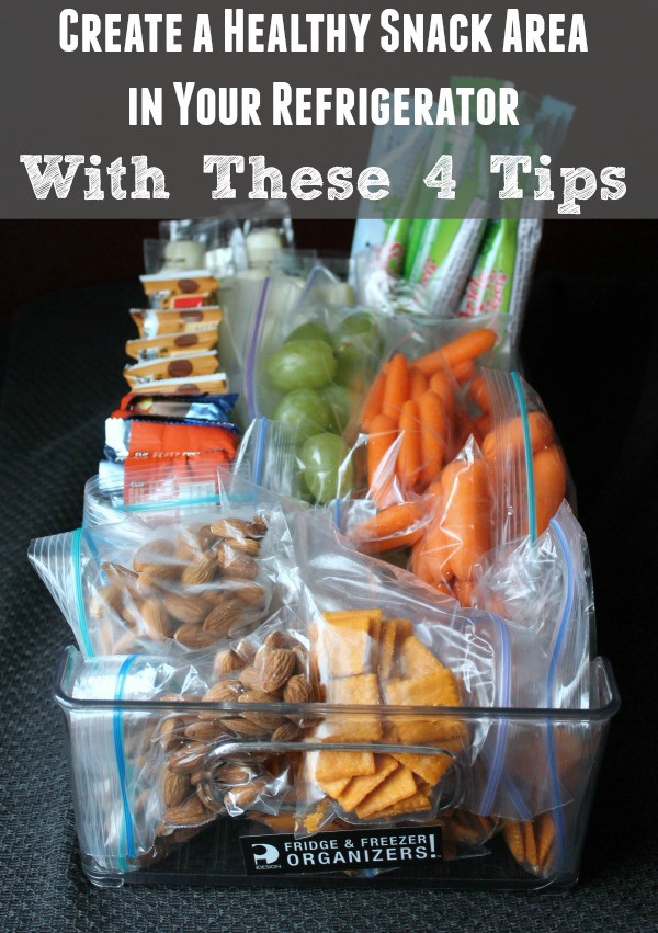 Healthy To Go Snacks
 Create a Healthy Snack Area in Your Refrigerator