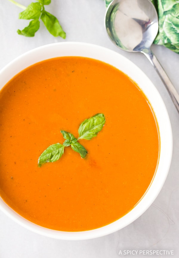 Healthy Tomato Bisque Recipe
 Healthy Tomato Basil Bisque A Spicy Perspective