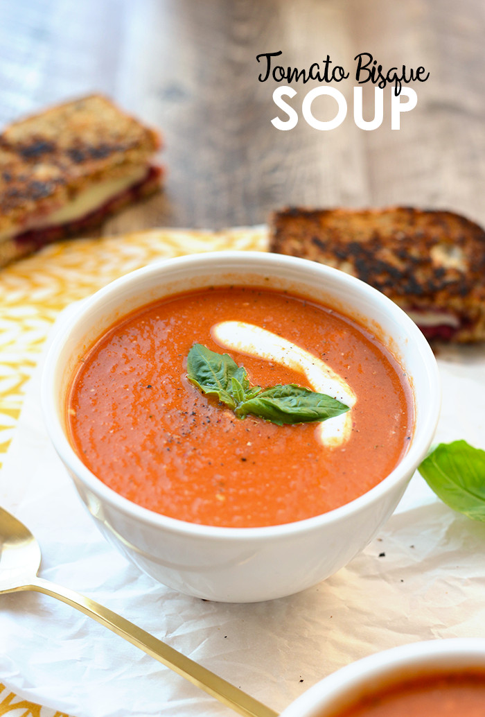Healthy Tomato Bisque Recipe
 20 Minute Healthy Tomato Bisque Soup Fit Foo Finds